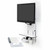 Ergotron StyleView Lift for Monitor, Keyboard, Mouse, Scanner - White