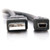 C2G 3.3ft USB A to USB Mini B Cable - USB to Mini B Cable - USB 2.0 - M/M