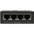 Star Tech.com 4 Port Gigabit Midspan - PoE+ Injector - 802.3at and 802.3af