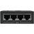 Star Tech.com 4 Port Gigabit Midspan - PoE+ Injector - 802.3at and 802.3af