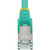 StarTech.com 20ft CAT6a Ethernet Cable, Aqua Low Smoke Zero Halogen (LSZH) 10 GbE 100W PoE S/FTP Snagless RJ-45 Network Patch Cord