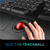 Adesso 2.4 GHz Wireless Ergonomic Trackball Keyboard
