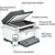 HP LaserJet M234sdw Laser Multifunction Printer-Monochrome-Copier/Scanner-30 ppm Mono Print-600x600 dpi Print-Automatic Duplex Print-20000 Pages-150 sheets Input-Color Flatbed Scanner-600 dpi Optical Scan-Wireless LAN-Apple AirPrint-HP Smart App