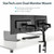 StarTech.com Desk Mount Dual Monitor Arm, Dual Articulating Monitor Arm, Height Adjustable, For VESA Monitors up to 24" (29.9lb/13.6kg) StarTech.com Desk Mount Dual Monitor Arm, Dual Articulating Monitor Arm, Height Adjustable, For VESA Monitors up to 24" (29.9lb/13.6kg)