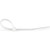 StarTech.com 4"(10cm) Cable Ties, 7/8"(22mm) Dia, 18lb(8kg) Tensile Strength, Nylon Self Locking Zip Ties, UL Listed, 100 Pack, White