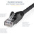StarTech.com 6in (15cm) CAT6 Ethernet Cable, LSZH (Low Smoke Zero Halogen) 10 GbE Snagless 100W PoE UTP RJ45 Black Network Patch Cord, ETL