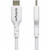 StarTech.com 10ft (3m) White USB-C Charging Cable, USB 2.0 Type-C Laptop Charger Cord, 60W Power Delivery, TPE Jacket, Data Transfer Cable