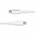 StarTech.com 10ft (3m) White USB-C Charging Cable, USB 2.0 Type-C Laptop Charger Cord, 60W Power Delivery, TPE Jacket, Data Transfer Cable