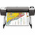HP Designjet T1700dr PostScript Inkjet Large Format Printer - 44" (1117.60 mm) Print Width - Color