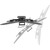 Ergotron TRACE Desk Mount for Monitor, LCD Display - Matte Black