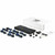 StarTech.com 8 Port 1U Rackmount USB KVM Switch Kit with OSD and Cables