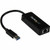 StarTech.com USB 3.0 to Gigabit Ethernet Adapter NIC w/ USB Port - Black StarTech.com USB 3.0 to Gigabit Ethernet Adapter NIC w/ USB Port - Black