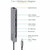 StarTech.com USB C Multiport Adapter, USB-C to 4K 60Hz HDMI 2.0, 100W PD Pass-through, SD, USB, GbE, USB Type-C Mini Dock, 12" Long Cable StarTech.com USB C Multiport Adapter, USB-C to 4K 60Hz HDMI 2.0, 100W PD Pass-through, SD, USB, GbE, USB Type-C Mini Dock, 12" Long Cable