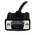 StarTech.com 2m Black DB9 RS232 Serial Null Modem Cable F/M
