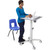 Ergotron LearnFit Sit-Stand Desk, Short