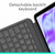 Logitech Combo Touch Keyboard/Cover Case for 13" (330.20 mm) Apple iPad Pro (7th Generation) Tablet - English Keyboard - Graphite