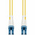 AddOn 2M Single-Mode fiber (SMF) Duplex LC/LC OS1 Yellow Patch Cable