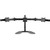 StarTech.com Triple Monitor Stand, Crossbar, Steel & Aluminum, For VESA Mount Monitors up to 27"(17.6lb/8kg), Monitor Stand, 3 Monitor Arm StarTech.com Triple Monitor Stand, Crossbar, Steel & Aluminum, For VESA Mount Monitors up to 27"(17.6lb/8kg), Monitor Stand, 3 Monitor Arm