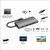 Adesso 8-in-1 USB-C Multi-Port Docking Station (TAA Compliant)