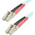 StarTech.com 1m (3ft) LC/UPC to LC/UPC OM3 Multimode Fiber Optic Cable, Full Duplex 50/125&micro;m Zipcord, 100G, LSZH Fiber Jumper Cord