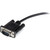StarTech.com 3m Black Straight Through DB9 RS232 Serial Cable - M/F