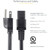 StarTech.com 3ft (1m) Heavy Duty Power Cord, NEMA 5-15P to C19, 15A 125V, 14AWG, Computer Power Cord, Heavy Gauge Power Cable
