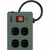 Belkin 10-Outlet Metal Surge Protector - 15ft Cord - Straight Plug - 885J - On-Off Switch - Green