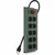 Belkin 10-Outlet Metal Surge Protector - 15ft Cord - Straight Plug - 885J - On-Off Switch - Green