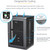 StarTech.com 18U 19" Wall Mount Network Cabinet - 16" Deep Hinged Locking Flexible IT Data Equipment Rack Vented Switch Enclosure w/Shelf