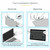 StarTech.com 13.5-inch 3:2 Flip-Over Privacy Screen w/Touch, Anti-Glare Privacy Filter, Laptop Monitor Screen Protector, Blue Light Filter