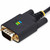 StarTech.com 10ft (3m) USB to Null Modem Serial Adapter Cable, COM Retention, FTDI, RS232, Changeable DB9 Screws/Nuts, Windows/macOS/Linux