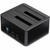 StarTech.com Dual-Bay USB 3.0 to SATA Hard Drive Docking Station, 2.5/3.5" SATA I/II/III, SSD/HDD Dock, USB Hard Drive Bays, Top-Loading