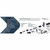 StarTech.com 2-Post 8U Heavy-Duty Wall-Mount Network Rack, 19" Open Frame Server Rack for Computer Equipment, Wall Mount Data Rack~