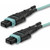 StarTech.com 1m (3ft) MTP(F)/PC OM3 Multimode Fiber Optic Cable, OFNP Plenum, 50/125&micro;m, 40G, Low Insertion Loss, MPO Fiber Jumper Cord