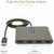 StarTech.com USB 3.0 to Quad HDMI Adapter, USB to 4x HDMI Monitor Converter for Windows (no support for macOS/ChromeOS/Linux) - TAA