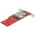 StarTech.com Dual M.2 PCIe SSD Adapter Card - x8 / x16 Dual NVMe or AHCI M.2 SSD to PCI Express 3.0 - M.2 NGFF PCIe (m-key) Compatible