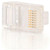 C2G RJ45 Cat5E Modular Plug for Round Stranded Cable Multipack (100-Pack)