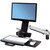 Ergotron StyleView Multi Component Mount for Notebook, Mouse, Keyboard, Monitor, Scanner - Polished Aluminum
