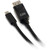 C2G 6ft USB C to DisplayPort Cable - USB C to DP Adapter Cable - USB C 3.1 - 4K 30Hz - Black - M/M