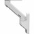 Ergotron Mounting Arm for Monitor, Curved Screen Display - White