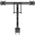 StarTech.com Desk Mount Dual Monitor Arm, Ergonomic VESA Mount 32" (17.6lb/8kg) Displays, Crossbar Handle for Full Motion, C-Clamp/Grommet