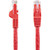 StarTech.com 5ft CAT6 Ethernet Cable - Red Snagless Gigabit - 100W PoE UTP 650MHz Category 6 Patch Cord UL Certified Wiring/TIA