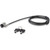 StarTech.com 6ft (2m) Laptop Cable Lock with Keys, Anti-Theft Keyed Security Cable for K-Slot Computer/Laptop/Device, Vinyl Coated Steel StarTech.com 6ft (2m) Laptop Cable Lock with Keys, Anti-Theft Keyed Security Cable for K-Slot Computer/Laptop/Device, Vinyl Coated Steel