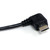 StarTech.com Micro USB A to Right Angle Micro B Cable