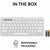 Logitech Pebble Keys 2 K380s Keyboard