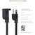 StarTech.com 3ft (1m) Power Extension Cord, NEMA5-15R to NEMA5-15P Black Extension Cord, 13A 125V, 16AWG, Computer Power Extension Cable