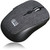 Adesso iMouse S80B - Wireless Fabric Optical Mini Mouse (Black)