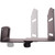 StarTech.com CPU Mount - Adjustable Computer Wall Mount - PC Wall Mount - CPU Wall Mount - Adjustable Width 4.8 to 8.3in - Heavy-duty Metal