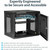 StarTech.com 2-Post 9U Wall Mount Network Cabinet, 19" Wall-Mounted Server Rack for Data / IT Equipment, Small Lockable Rack Enclosure StarTech.com 2-Post 9U Wall Mount Network Cabinet, 19" Wall-Mounted Server Rack for Data / IT Equipment, Small Lockable Rack Enclosure