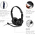 Aluratek AWHU02FB Headset